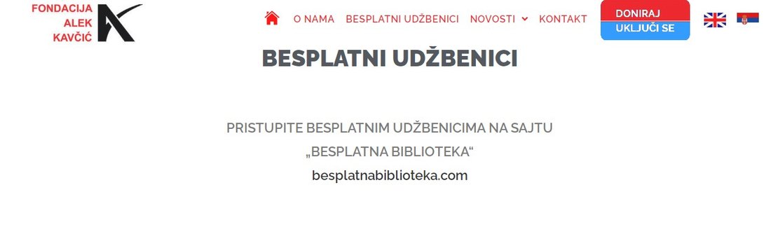 Fondacija Alek Kavčić: Mnoštvo dokaza o korupciji koja prati izbor udžbenika