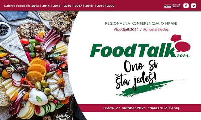 FoodTalk2021: Regionalna konferencija o hrani