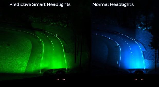 Fordova nova svetla za automobile se prilagođavaju krivinama pomoću GPS-a