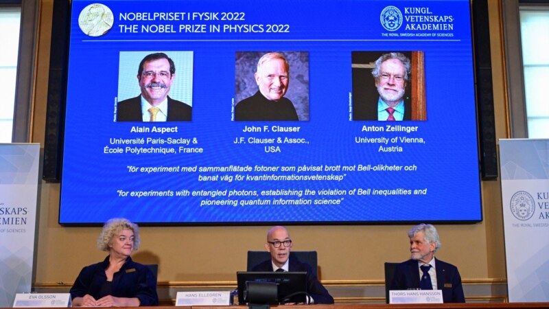 Francuski, američki i austrijski naučnik dobitnici Nobelove nagrade za fiziku