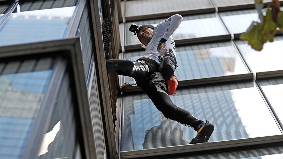 Francuski spajdermen se popeo na neboder u Londonu