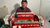 Fudbal i navijači: Napravio stadion Notingema od Lego kockica tokom karantina usled kovida
