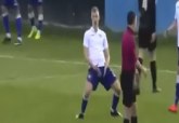 Fudbaler Hajduka imitirao Simeonea i Ronalda – dobio crveni VIDEO