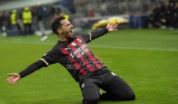 Fudbaleri Milana pobedili Napoli u prvoj četvrtfinalnoj utakmici Lige šampiona