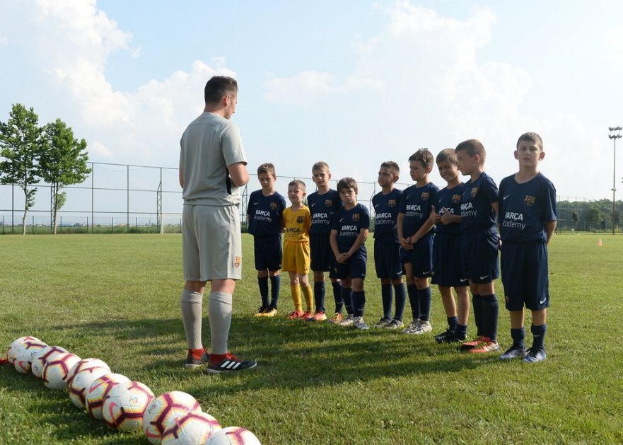 Fudbalski kamp Barselone na leto u Beogradu, besplatno za talentovanu decu bez roditelja