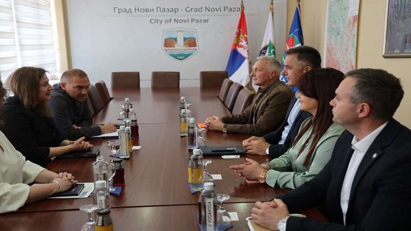 Funkcioner osuđen za korupciju dio delegacije Novog Pazara na sastanku sa OEBS-om