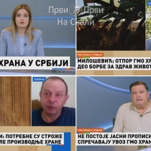 GMO hrana u Srbiji - Jozef Kasparovski, prof. dr Vladan Pesic, Dejan Milosevic