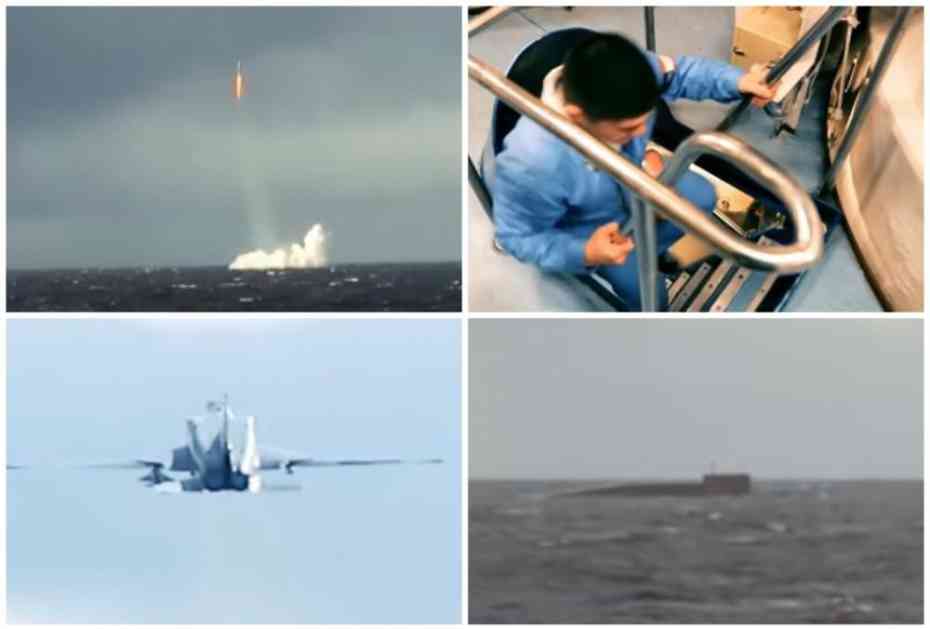GORELI MORE I NEBO: Putin digao strateške nuklearne snage, avioni i podmornice razbili na vojnim vežbama!