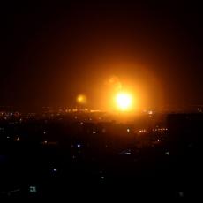 GORI NEBO IZNAD PALMIRE! Sirijski PVO odbili vazdušni napad Izraela - oborene neprijateljske rakete!