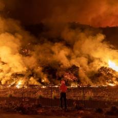 GORI PONOS BRITANIJE: Vatrogasci jure da sačuvaju neprocenjivo blago, prizor je biblijskih razmera (FOTO/VIDEO)