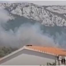 GORI U HRVATSKOJ: Veliki požar na Kozjaku, vatra se približava kućama (VIDEO)