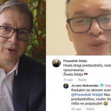 GRMI TIKTOK Dubler iz Vučićevog snimka pisao predsedniku, a onda mu je stigao odgovor! Svi su ODUŠEVLJENI (VIDEO)