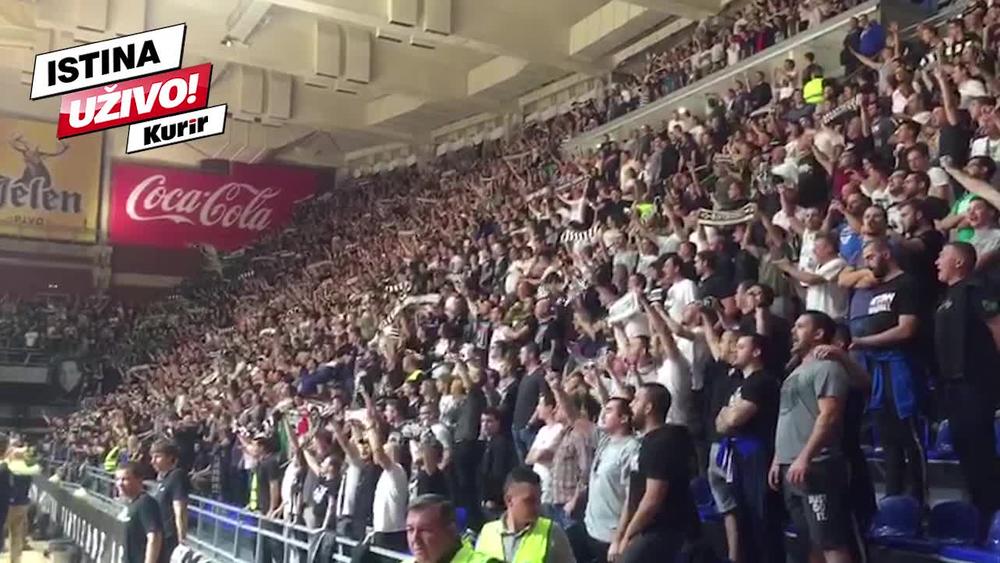 GROBARI RASPAMETILI AMERIKANCA: Video sam mnogo ludih atmosfera, ali navijanje na utakmici sa Partizanom pamtiću zauvek! KURIR TV