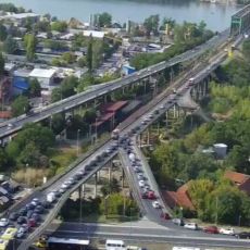 GUŽVA U SAOBRAĆAJU: Totalni HAOS na Pančevačkom mostu, napravila se ogromna kolona, a vozila mile