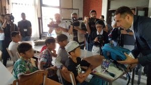 Gak: Školski pribor za decu migrante
