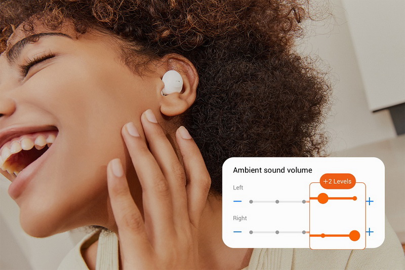 Galaxy Buds2 Pro donosi poboljšani ambijentalni zvuk (Ambient Sound) za osobe sa teškoćama sa sluhom