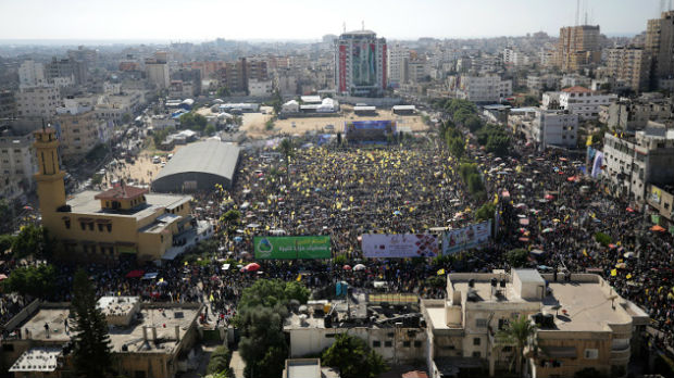 Gaza, obeležena godišnjica smrti Jasera Arafata