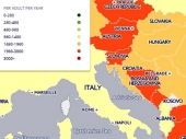 Gde je Srbija na mapi pušača