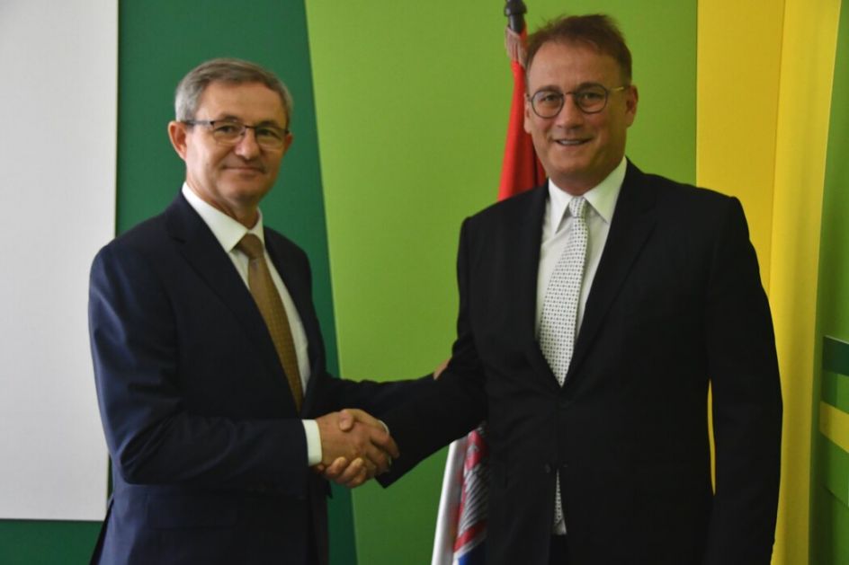 Glamočić sa ambasadorom Turske o unapređenju ekonomskih i poljoprivrednih odnosa