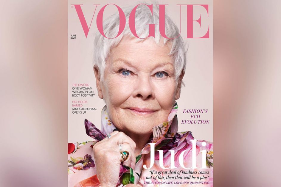 Glumica Judi Dench najstarija žena naslovnici magazina Vogue
