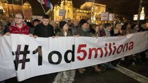 Godišnjica protesta 1 od 5 miliona: Okupljanja su brana od loših poteza vlasti