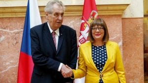 Gojković i Zeman o intenzivnoj saradnji Srbije i Češke