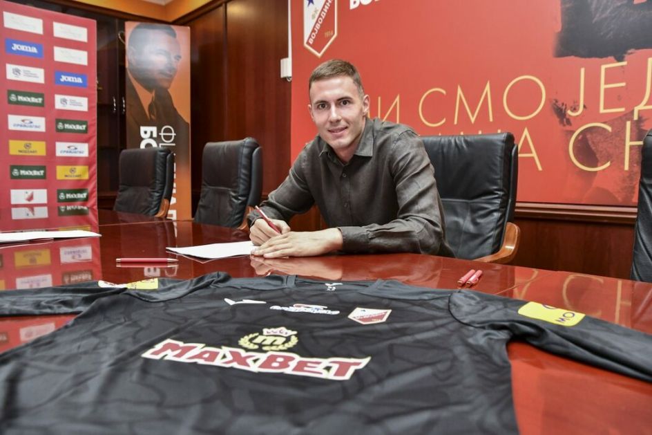 Golman Matija Gočmanac produžio ugovor sa Vojvodinom do 2029. godine