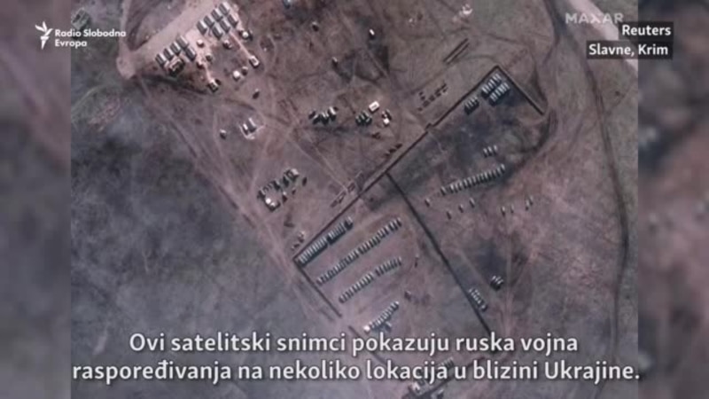 Gomilanje vojske i vojne opreme na granicama Ukrajine