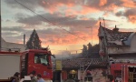 Gorela pivnica na Zelenom vencu: Gosti istrčali napolje, veliki broj vatrogasaca obuzdao plamen, dim se proširio do Kosovske i Trga Republike (FOTO/VIDEO)