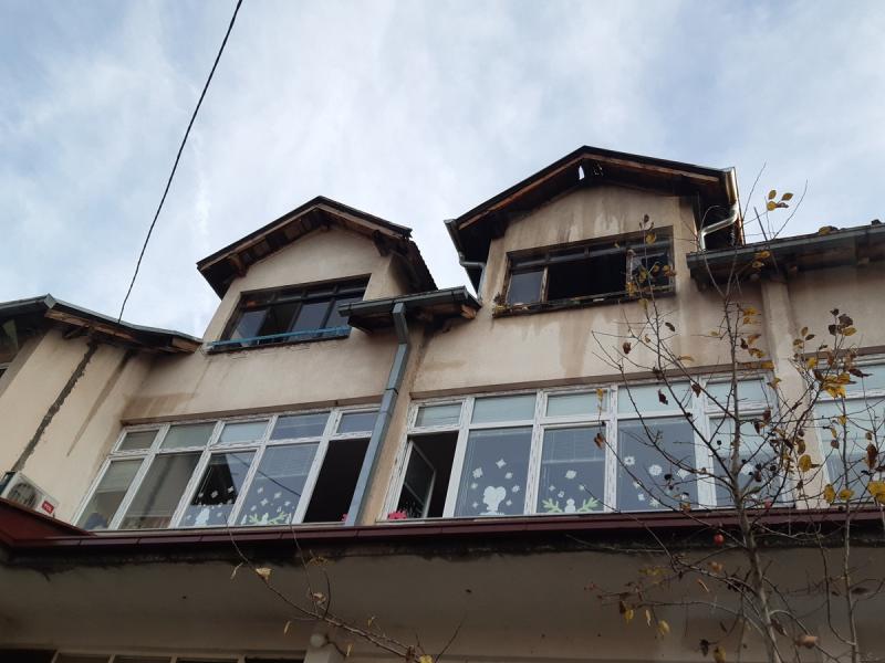 Goreo krov vrtića na Hisaru u Leskovcu, nema povređenih
