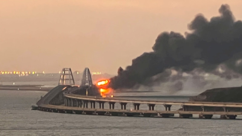 Krimski most djelomično otvoren nakon eksplozije