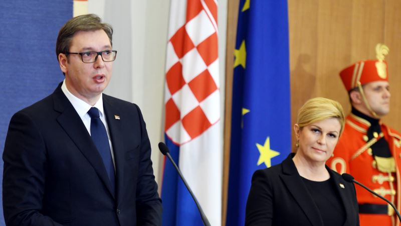Grabar-Kitarović: Bilo je otvorenih pokušaja da se spreči Vučićeva poseta 