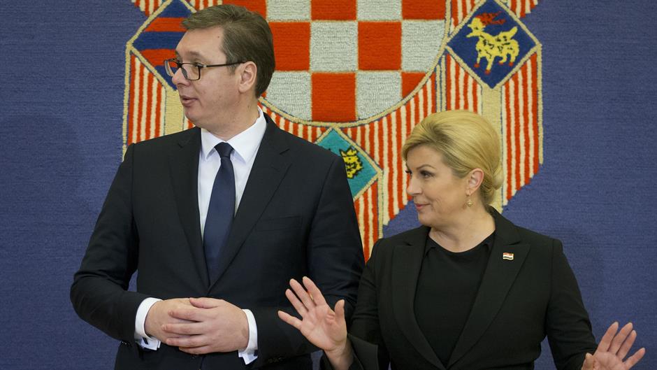 Grabar Kitarović: Neki su želeli da osujete posetu Vučića