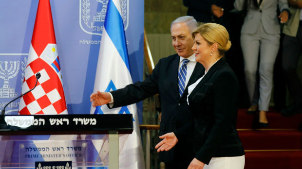 Grabar Kitarovićeva sa predsednikom Izraela: Ne poričemo svoju prošlost