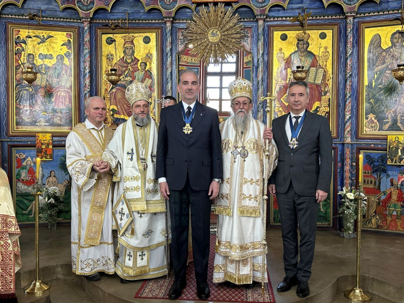 Grad Vranje dobitnik Ordena Prepodobnog Prohora Pčinjskog