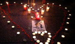 Gradjani Banjaluke ispratili posmrtne ostatke Davida Dragičevića