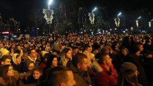 Građani Srbije Novu godinu dočekali na trgovima