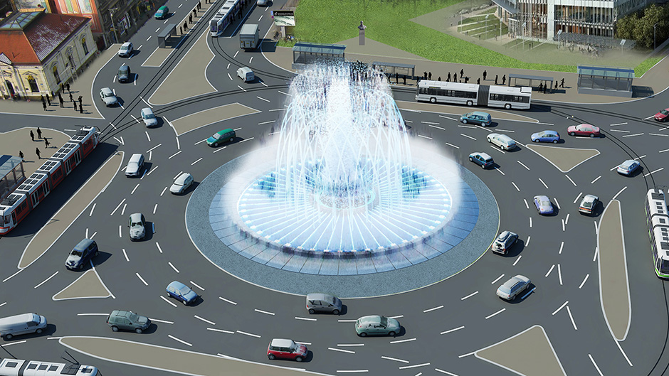 Građani će moći da diriguju muzičkoj fontani na Slaviji