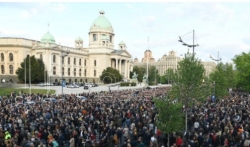 Završen protest Srbija protiv nasilja, najavljeno da će sve stati ako zahtevi ne budu ispunjeni