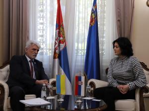 Gradonačelnica Niša poručila ambasadoru iz Kijeva da Srbija poštuje integritet Ukrajine