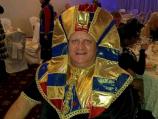 Gradonačelnik Leskovca kao faraon na karnevalu u Strumici