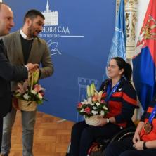 Gradonačelnik Novog Sada Milan Đurić čestitao osvajačima medalja na Svetskom prvenstvu u stonom tenisu