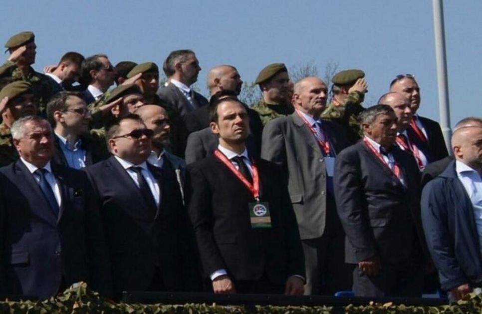 Gradonačelnik Novog Sada Milan Đurić prisustvovao je danas na prikazu vojne sposobnosti Vojske Srbije “Granit 2023”