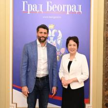 Gradonačelnik Šapić primio u oproštajnu posetu ambasadorku Kine (FOTO)