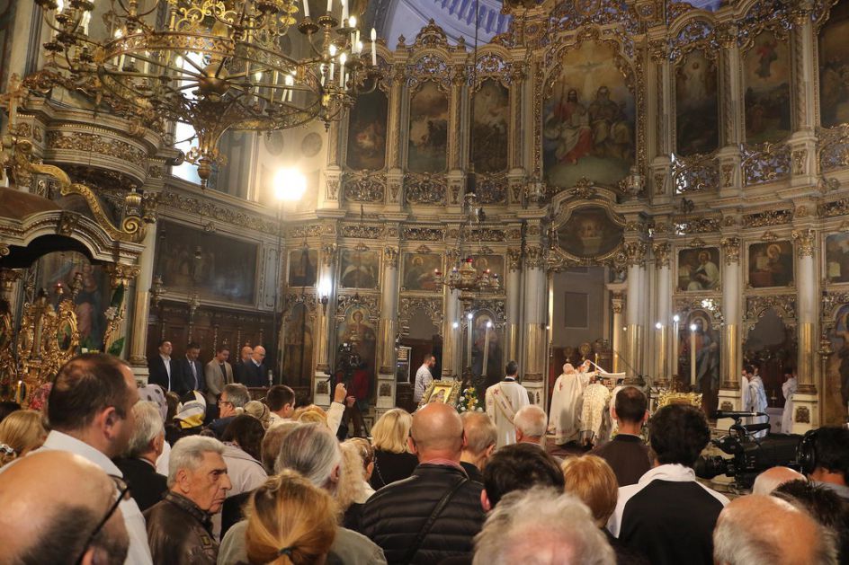 Gradonačelnik Vučević prisustvovao liturgiji u Sabornoj crkvi