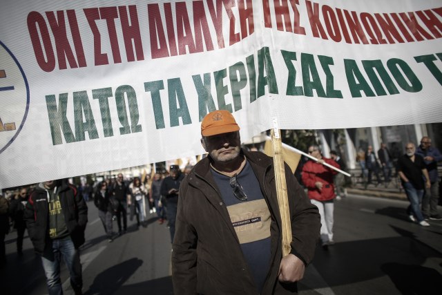 Grci štrajkuju: Atina blokirana zbog planiranih reformi