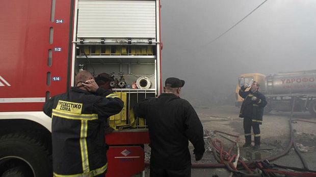 Grčka, požar na Hiosu, šest osoba povređeno