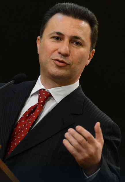 Gruevski Albancima obećao mesto predsednika Sobranja i osam ministarskih mesta