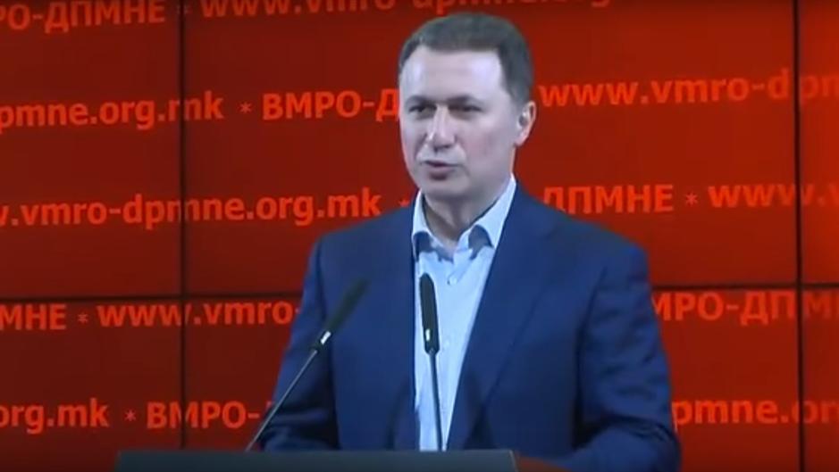 Gruevski se povlači sa čela VMRO DPMNE?