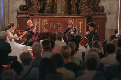 Gudački kvartet Beogradske filharmonije nastupio u crkvi u Ljubljani